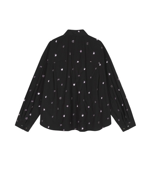 【セール】3D Butterfly Embroidered Shirt / バタフライシャツ(シャツ/ブラウス)|JNBY(ジェーエヌビーワイ) 【セール】3D Butterfly Embroidered Shirt / バタフライシャツ(シャツ/ブラウス)|JNBY(ジェーエヌビーワイ)