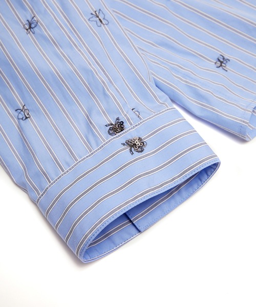【セール】3D Butterfly Embroidered Shirt / バタフライシャツ(シャツ/ブラウス)|JNBY(ジェーエヌビーワイ) 【セール】3D Butterfly Embroidered Shirt / バタフライシャツ(シャツ/ブラウス)|JNBY(ジェーエヌビーワイ)