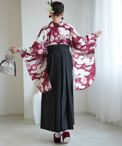 袴セット ひよこ商店 レトロ大正浪漫（着物）｜utatane