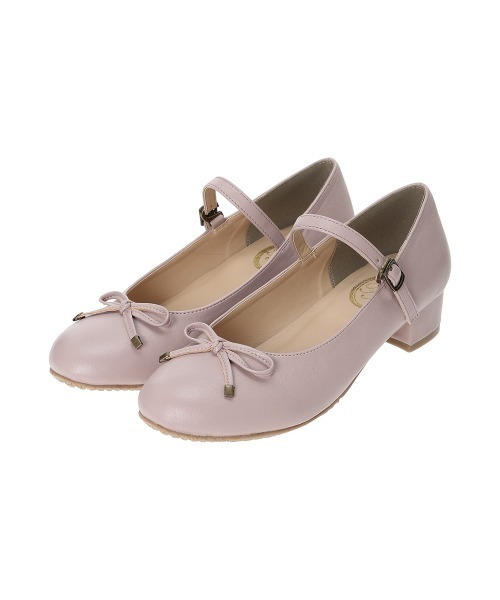 F i.n.t（フィント）の「【WEB限定SS,LLサイズあり】ストラップ付リボンバレエシューズ/fint　フィント（パンプス・レディース・ピンク/ブラウン/ブラック/クリーム・SS/LL/L/M/S）」の5枚目の写真