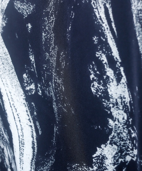 rovtski(ロフトスキー)の「マーブル模様ロングブラウス(シャツ/ブラウス・レディース・ブラック・FREE)」の10枚目の写真