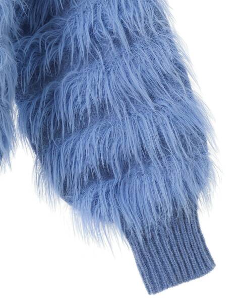 【セール】フェザーボーダーニット（ニット/セーター）｜YECCA VECCA（イェッカヴェッカ）