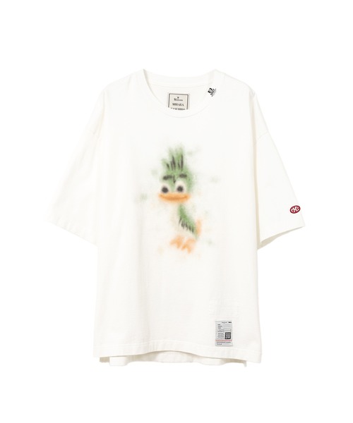 Maison MIHARA YASUHIRO(メゾンミハラヤスヒロ)の「LEON Printed T-shirt(Tシャツ/カットソー・メンズ・ホワイト/ブラック・44/48/46)」の2枚目の写真
