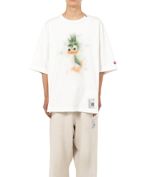 Maison MIHARA YASUHIRO(メゾンミハラヤスヒロ)の「LEON Printed T-shirt(Tシャツ/カットソー・メンズ・ホワイト/ブラック・44/48/46)」の4枚目の写真