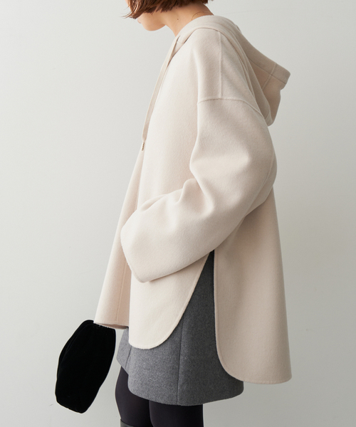 新品　ダブルフェイスパーカー ダブルフェイスパーカー