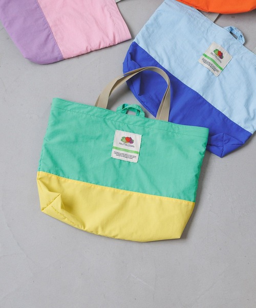 FRUIT OF THE LOOM(フルーツオブザルーム)の「【Fruit Of The Loom(フルーツオブザルーム)】別注レッスンバッグ(KIDS)(トートバッグ・キッズ・イエロー/ピンク/グリーン/ブルー・FREE)」の9枚目の写真