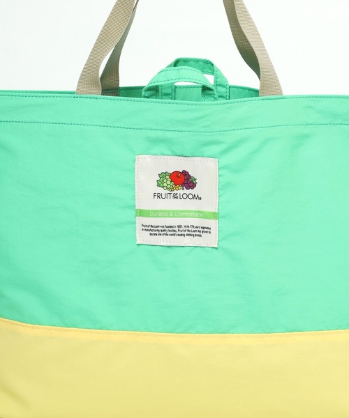 FRUIT OF THE LOOM(フルーツオブザルーム)の「【Fruit Of The Loom(フルーツオブザルーム)】別注レッスンバッグ(KIDS)(トートバッグ・キッズ・イエロー/ピンク/グリーン/ブルー・FREE)」の19枚目の写真