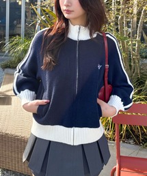 【2024FW】トラックジップニット