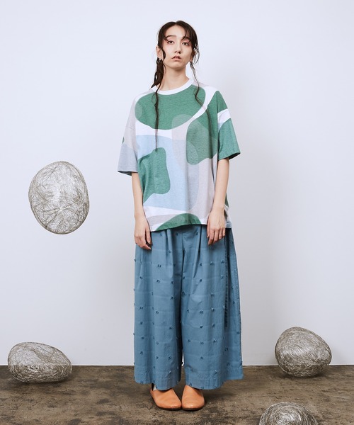 Dulcamara（ドゥルカマラ）の「LogoカットJQボリュームワイドPT（スラックス・メンズ・ブラック/ブルーグレー・0/1）」の19枚目の写真