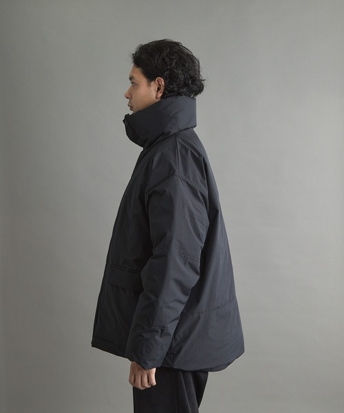 人気早い者勝ち✦BRIEFING ウインター仕様 ダウンジャケット✦ブラック✦M VIBGYOR（ヴィブジョー）の「【wit】ポリタスランハーフJK(CN