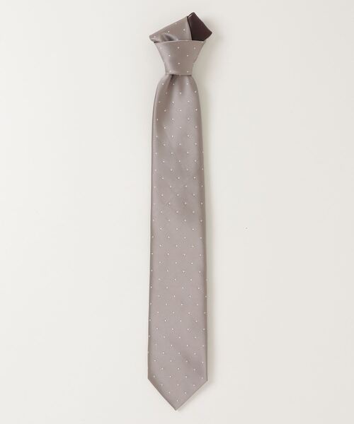 TOKYO SHIRTS（トウキョウシャツ）の「チェンジタイ ネクタイ（ネクタイ・メンズ・サックスブルー/ブルーグリーン/ブルー/シルバー/チャコールグレー/パープル/ネイビー/オレンジ/ベージュ/ゴールド/ブラウン/グリーン/ピンク/レッド・FREE）」の2枚目の写真