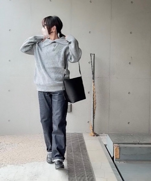 H.TOKYO（エイチトウキョウ）の「ハイネックニット（ニット/セーター・メンズ・グレー/ブラック・XX-LARGE/X-LARGE/LARGE/MEDIUM）」の14枚目の写真