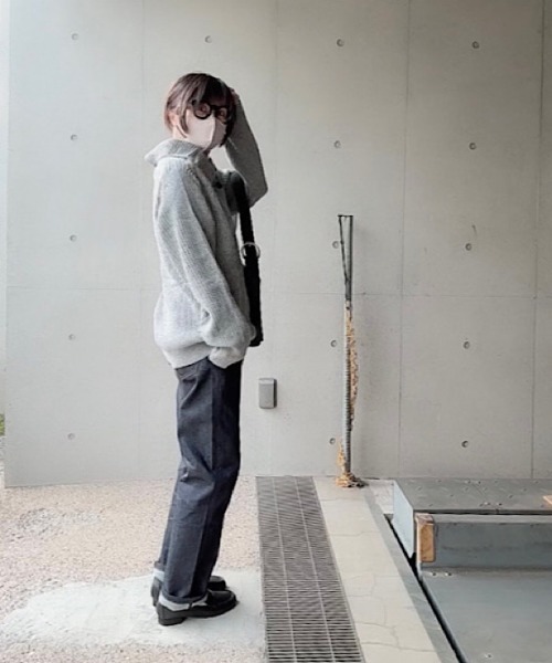 H.TOKYO（エイチトウキョウ）の「ハイネックニット（ニット/セーター・メンズ・グレー/ブラック・XX-LARGE/X-LARGE/LARGE/MEDIUM）」の16枚目の写真