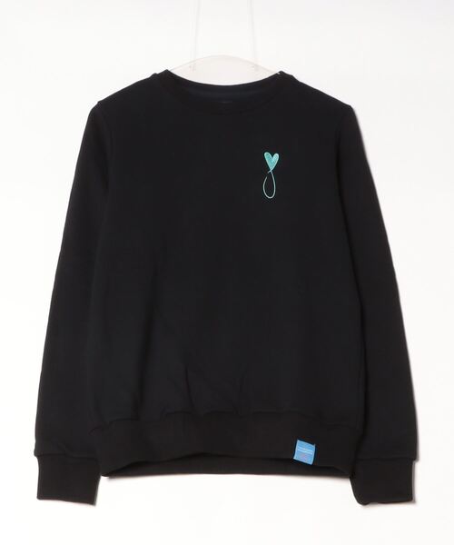 MAISON HONORE（メゾンオノレ）の「Tiphanie Sweat（スウェット・メンズ・ブラック×ブルー/ホワイト×レッド/ホワイト×ブルー/ブラック×レッド・X-SMALL/MEDIUM/SMALL/X-LARGE/LARGE/XX-LARGE）」の4枚目の写真