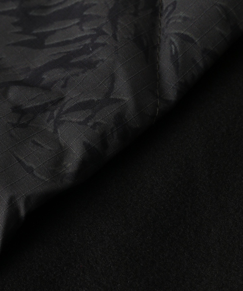 SUBLIME（サブライム）の「SUBLiME/サブライム SAFARI QUILT L.MUFFLAR / SB243-0608（マフラー・メンズ・スミクロ/カーキ・FREE）」の5枚目の写真