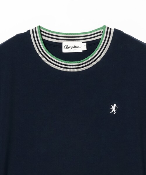 新品　Gymphlex / クルーネック ニットライン ショートスリーブドレス BEAMS WOMEN｜【別注】Gymphlex / クルーネック ニットライン