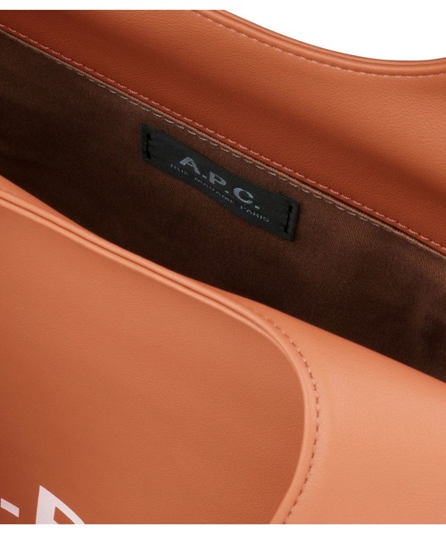 A.P.C.（アーペーセー）の「TOTE NINON SMALL（トートバッグ・メンズ・ブラウン/ブラック・ONESIZE）」の9枚目の写真