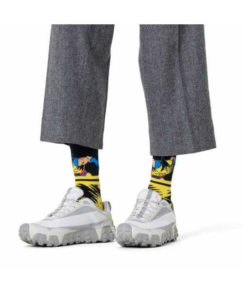 Happy Socks（ハッピーソックス）の「●HAPPY SOCKS × Marvel●Limited X-MEN SOCKS（ソックス/靴下・メンズ・ネイビー/ブラック系その他/ブラック・MEDIUM/SMALL）」の4枚目の写真