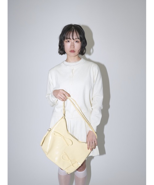 Uenui（ウニュイ）の「セットアップ スリーピース ニット カットソー カーディガン ミニスカート（その他トップス・レディース・アイボリー・FREE）」の16枚目の写真