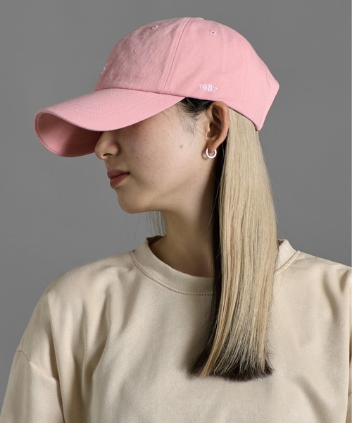 CALIFORNIA OUTFITTERS（カリフォルニア アウトフィッターズ）の「2-12B11 ミニロゴキャップ 1987（キャップ・レディース・ホワイト/ピンク/グリーン/オレンジ/イエロー/ブラック・ONESIZE）」の8枚目の写真