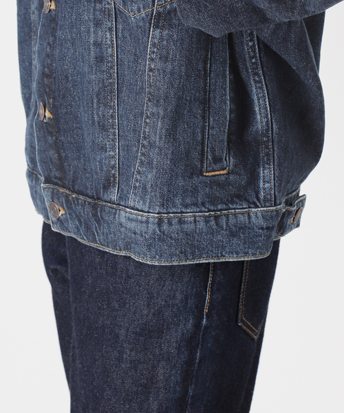 AGOLDE（エーゴールドイー）の「《追加》【AGOLDE】DALTON BALLOON JACKET IN PENDULUM：デニムジャケット（デニムジャケット・レディース・ブルー・SMALL）」の16枚目の写真