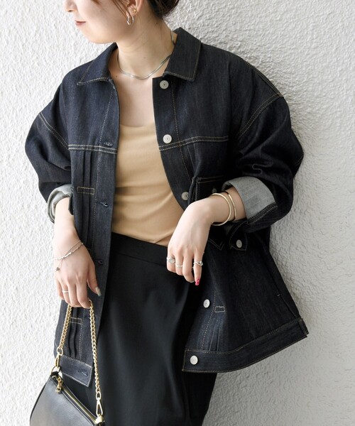 SHIPS any:〈洗濯機可能〉デニム ジャケット［SHIPS any DENIM