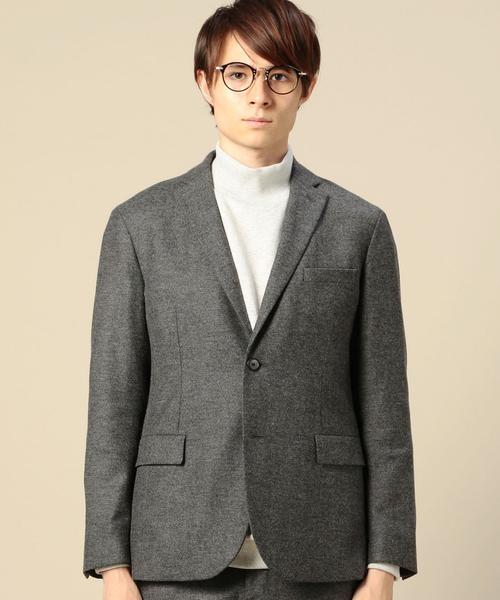 BEAUTY&YOUTH UNITED ARROWS（ビューティーアンドユースユナイテッドアローズ）の「BY フラノ 2ボタン ジャケット◆（テーラードジャケット・メンズ・ダークグレー/ネイビー/グレー・X-LARGE/LARGE/MEDIUM/SMALL）」の5枚目の写真