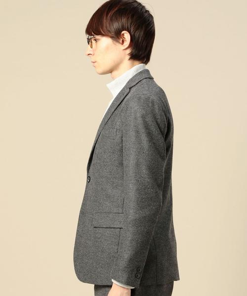 BEAUTY&YOUTH UNITED ARROWS（ビューティーアンドユースユナイテッドアローズ）の「BY フラノ 2ボタン ジャケット◆（テーラードジャケット・メンズ・ダークグレー/ネイビー/グレー・X-LARGE/LARGE/MEDIUM/SMALL）」の6枚目の写真