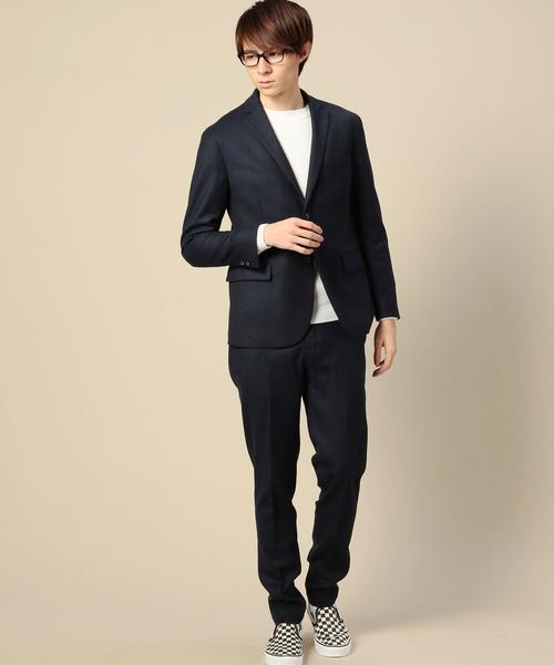 BEAUTY&YOUTH UNITED ARROWS（ビューティーアンドユースユナイテッドアローズ）の「BY フラノ 2ボタン ジャケット◆（テーラードジャケット・メンズ・ダークグレー/ネイビー/グレー・X-LARGE/LARGE/MEDIUM/SMALL）」の15枚目の写真