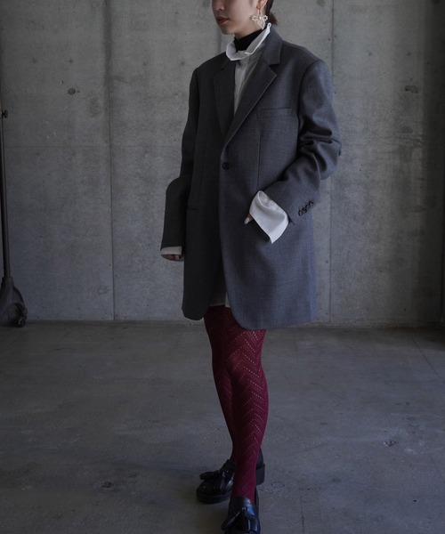 SWEDISH STOCKING（スウェディッシュストッキングス）の「Ina Pointelle Tights Red Mahogany（タイツ/ストッキング・レディース・バーガンディー・M/S）」の7枚目の写真