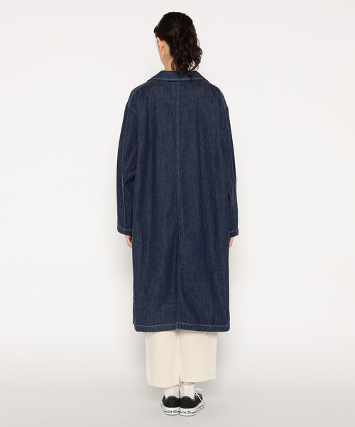 セール】WOMEN'S DENIM SHOP COAT（ダッフルコート）｜DANTON
