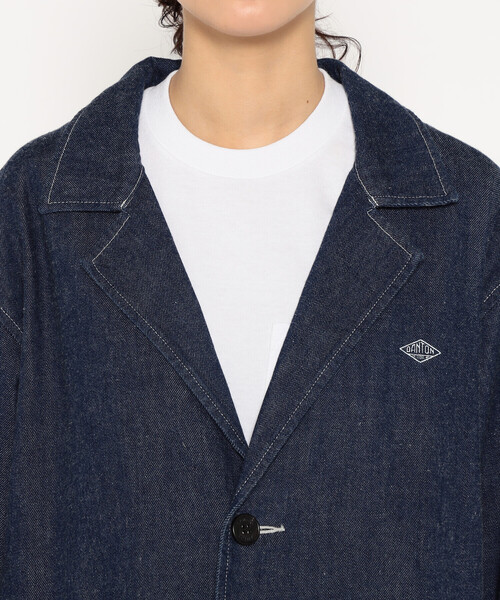 セール】WOMEN'S DENIM SHOP COAT（ダッフルコート）｜DANTON