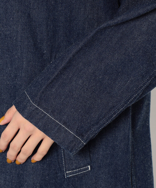 セール】WOMEN'S DENIM SHOP COAT（ダッフルコート）｜DANTON