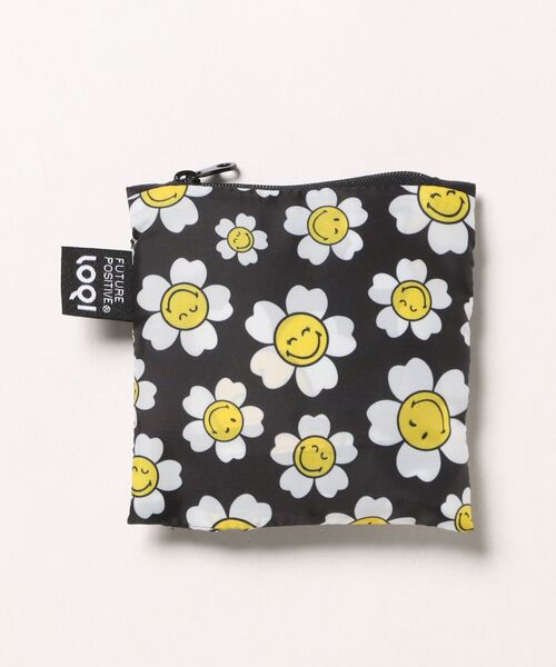 LOQI（ローキー）の「【LOQI/ローキー】SMILEY/JP エコバッグ (リサイクル)（エコバッグ/サブバッグ・レディース・ピンク系その他/ブルー系その他/ブラック系その他・-）」の8枚目の写真