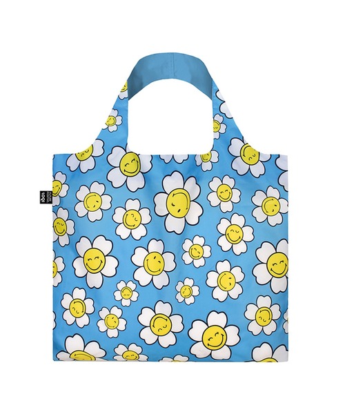 LOQI（ローキー）の「【LOQI/ローキー】SMILEY/JP エコバッグ (リサイクル)（エコバッグ/サブバッグ・レディース・ピンク系その他/ブルー系その他/ブラック系その他・-）」の3枚目の写真
