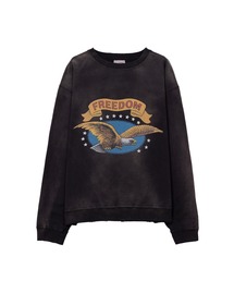 KAMIYA | “FREEDOM” Distressed Sweatshirt(ニット/セーター)