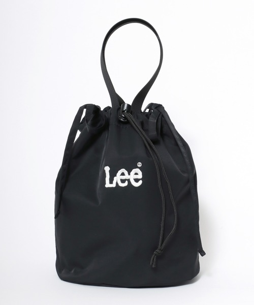 Lee(リー)の「Lee/リー ロゴ ワンポイント刺繍 ミニシャーリングリボンバッグ/巾着バッグ/トートバッグ/レディース メンズ(トートバッグ・レディース・ライトグレー/ブラック/シルバー/ライトベージュ・FREE)」の22枚目の写真