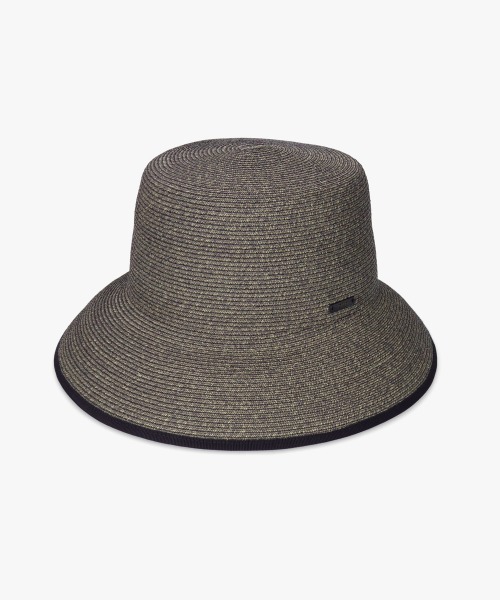 arth（アース）の「arth  Paper Bucket Cloche / アース（ハット・レディース・グレー/ベージュ・57cm/59cm）」の4枚目の写真