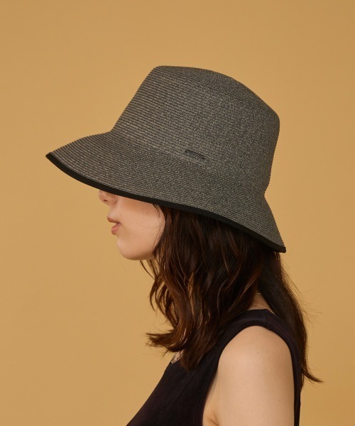 arth（アース）の「arth  Paper Bucket Cloche / アース（ハット・レディース・グレー/ベージュ・57cm/59cm）」の9枚目の写真