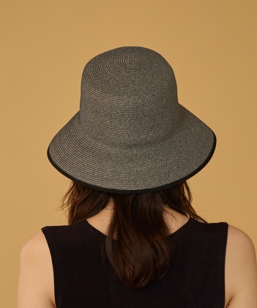 arth（アース）の「arth  Paper Bucket Cloche / アース（ハット・レディース・グレー/ベージュ・57cm/59cm）」の10枚目の写真