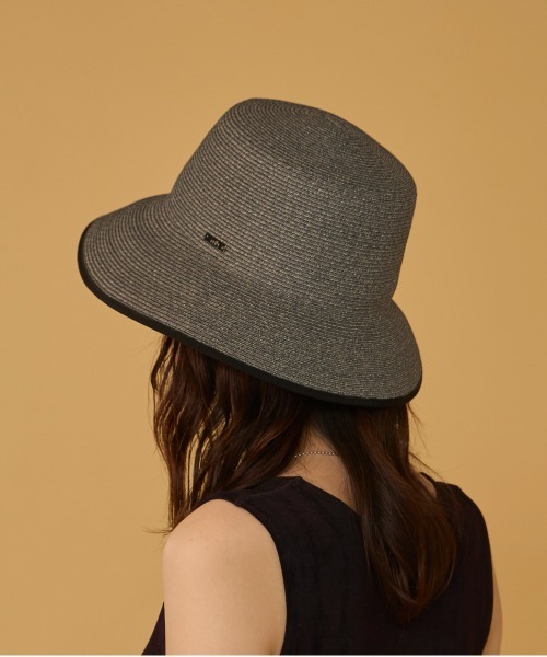 arth（アース）の「arth  Paper Bucket Cloche / アース（ハット・レディース・グレー/ベージュ・57cm/59cm）」の11枚目の写真