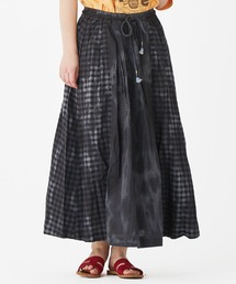 KRIFF MAYER | チェックタイダイスカート(スカート)