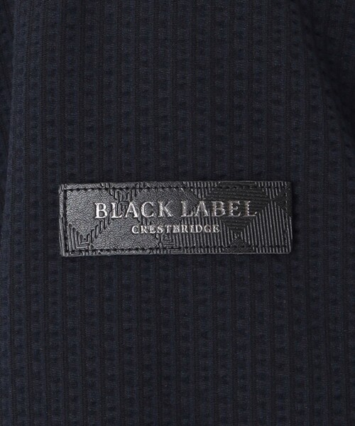 BLACK LABEL CRESTBRIDGE(ブラックレーベル・クレストブリッジ)の「シアサッカージャージーブルゾン(ブルゾン・メンズ・ネイビー/ベージュ系その他・M/L/XL)」の7枚目の写真