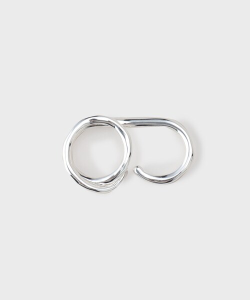 tk.TAKEO KIKUCHI(ティーケータケオキクチ)の「【BOX付】Wフィンガーリング(リング・メンズ・シルバー・17)」の6枚目の写真