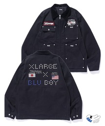 XLARGE(GNXg[W)XLARGE×Blu Boy WORKWEAR JACKET(̑AE^[)