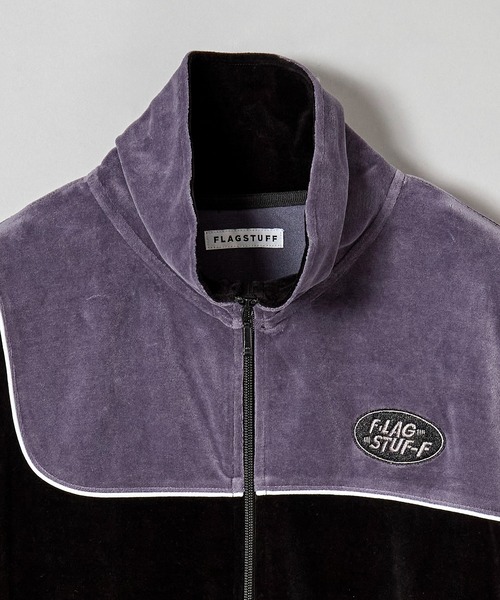 F-LAGSTUF-F(フラグスタフ)の「TRACK JACKET(ジャージ・メンズ・ブラック/ベージュ・LARGE/X-LARGE/MEDIUM)」の5枚目の写真