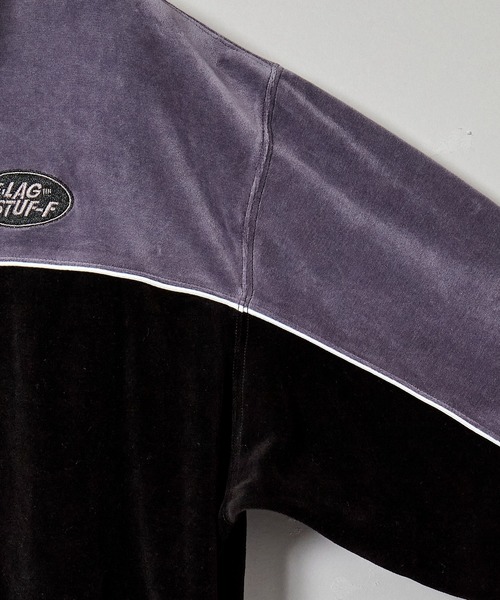 F-LAGSTUF-F(フラグスタフ)の「TRACK JACKET(ジャージ・メンズ・ブラック/ベージュ・LARGE/X-LARGE/MEDIUM)」の7枚目の写真