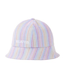 MILKFED. | STRIPE METRO HAT(ハット)