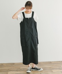 ITEMS URBANRESEARCH | ミリタリージャンパースカート(ワンピース)