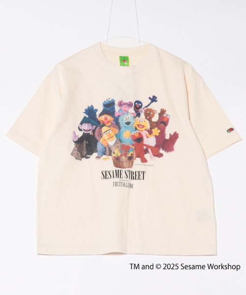 セール】【FRUIT OF THE LOOM】SESAME STREET×FTL フォトTシャツ